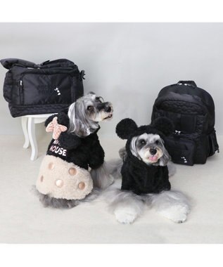 PET PARADISE ディズニー ミッキーマウス おそろいパーカー 小型犬 ブラック