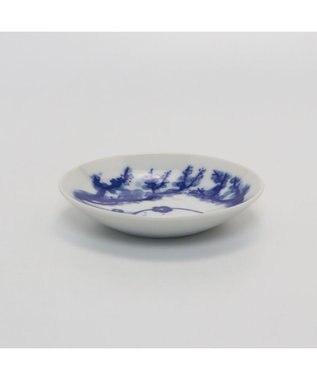 Mother garden しろたん 和食器 旅柄 豆皿 1 枚《梅柄》 梅柄