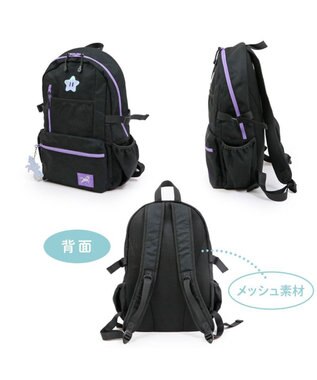 Mother garden マザーガーデン ユニコーン キッズ リュック ブラック リフレクターキーホルダー付き ブラック