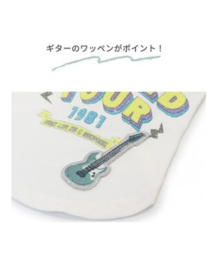 PET PARADISE ペットパラダイス Tシャツ 《バンド柄》【小型犬】 白～オフホワイト