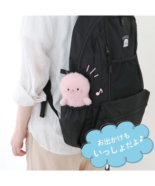 Mother garden しろたん ついたんマスコット  キーホルダー 12cm 《もふもふ 白》 単品 白