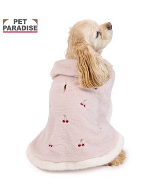  ペットパラダイス チェリー ポンチョ 《ピンク》 中型犬 大型犬