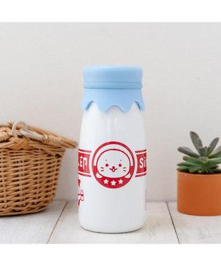 Mother garden しろたん 牛乳瓶風ステンレスボトル 《しろたん印》 ホワイト