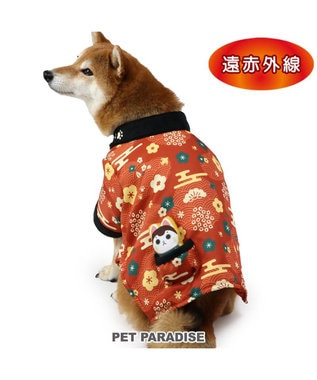 PET PARADISE ペットパラダイス 遠赤外線 レトロぬくぬく半纏 中型犬