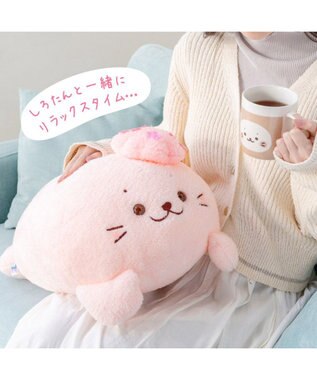 Mother garden しろたん 桜メルティ 抱き枕 55cm 0