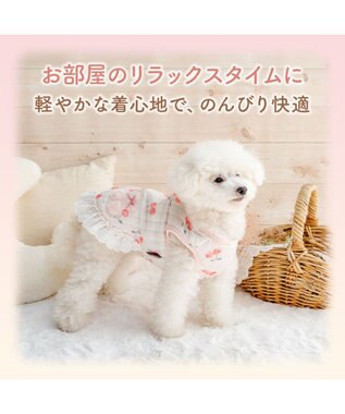 PET PARADISE ペットパラダイス チェリーキルトベスト 超小型犬 小型犬 ピンク