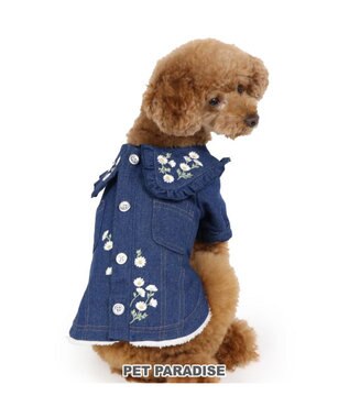  ペットパラダイス 刺繍BIG襟 ジャケット 小型犬