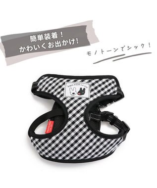 PET PARADISE リサとガスパール ハーネスリュック 《ギンガムチェック》ＳＳ -