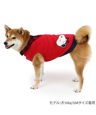 PET PARADISE スヌーピー おりこうトレーナー  レッド 中型犬 大型犬 レッド