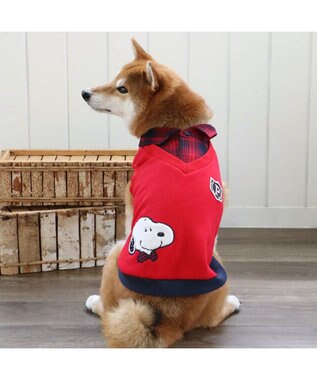 PET PARADISE スヌーピー おりこうトレーナー  レッド 中型犬 大型犬 レッド
