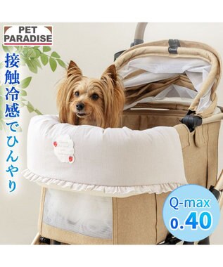  ペットパラダイス クール カート用 クッション 《苺花柄》