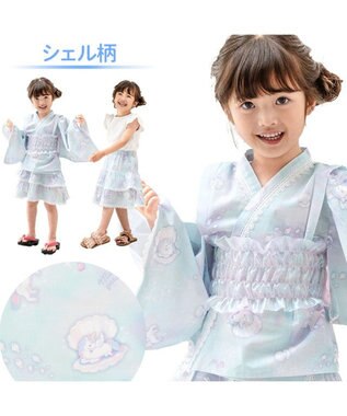 Mother garden マザーガーデン  ユニコーン 浴衣ドレス 《シェル》 95～100cm / 105～110cm シェル