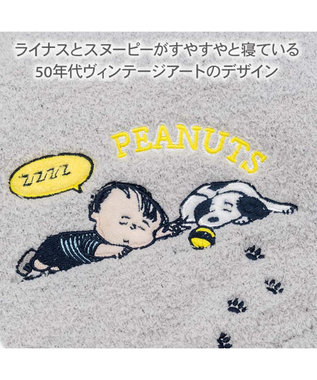 PET PARADISE スヌーピー 遠赤外線 ライナス セーラーニット 中型犬 グレー