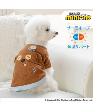 PET PARADISE ミニオン ティム サーモキープ 顔ぼんTシャツ   小型犬