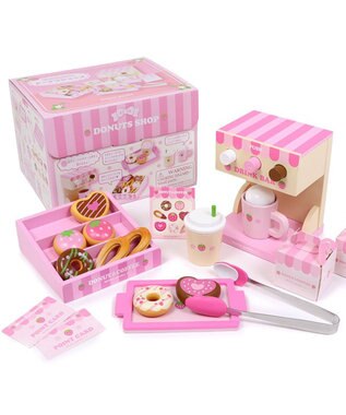 Mother garden マザーガーデン  野いちご いちごのドーナツショップ ピンク（淡）
