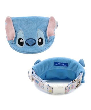 PET PARADISE ディズニー スティッチ スタイ 首輪 ３Ｓ 小型犬 ライトブルー