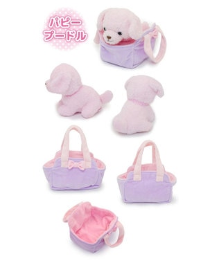 Mother garden マザーガーデン パピー ＆ キャリーバッグ セット 《パピープードル》 ピンク