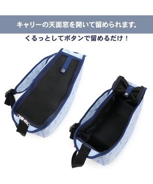 PET PARADISE リサとガスパール 柔らか ペット スリング 【超小型犬】 水色