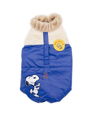 PET PARADISE スヌーピー るんっ エアベスト ブルー 中型犬 大型犬 ブルー
