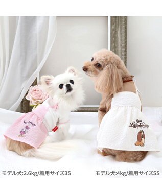 PET PARADISE  ディズニー ミニー ワンピース 《ぷくっと花柄》 小型犬 ぷくっと花柄