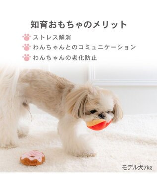 PET PARADISE ペットパラダイス ドーナツセット トイ レッド