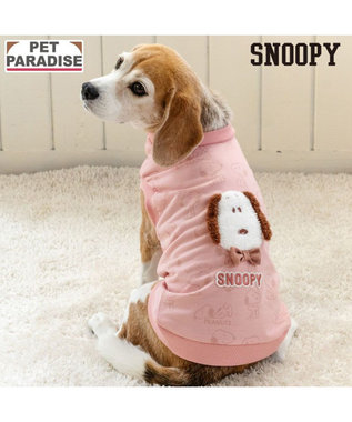 PET PARADISE スヌーピー 淡色トレーナー 《ピンク》 中型犬