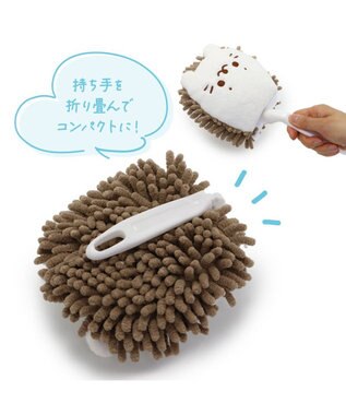 Mother garden しろたん ハンディモップ ホワイト