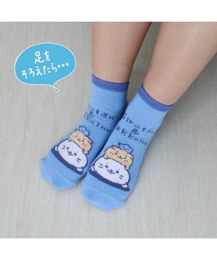 Mother garden しろたん 靴下 3足セット 〈カンフー柄 らくがき柄 うんどう柄〉 21cm～24ｃｍ マルチカラー