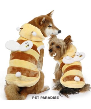 PET PARADISE ペットパラダイス パーカー 《蜂 なりきり》 小型犬 イエロー