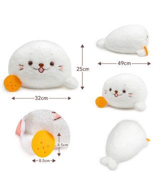 Mother garden しろたん おやつタイム BIGぬいぐるみ 《カラぽてチップスたん》 ネット店限定 カラぽてチップスたん