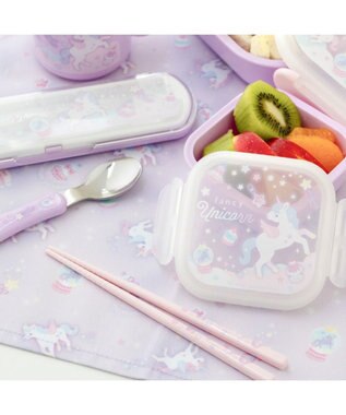 Mother garden マザーガーデン ユニコーン コンビセット 箸＆スプーン 《ファンシー柄》 ファンシー柄