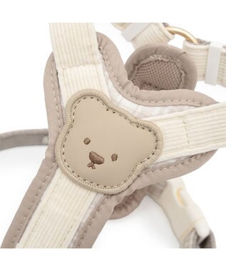 PET PARADISE ペットパラダイス くまちゃん アクティブハーネス Ｓ 小型犬 ベージュ