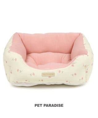 PET PARADISE ペットパラダイス 小花柄カドラー《ピンク》  S　超小型犬 小花柄 ピンク
