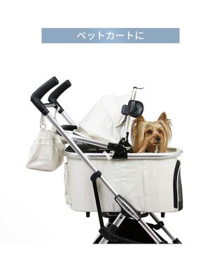 PET PARADISE 〔2024年モデル〕 ミニ クリップファン ブラック ブラック