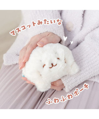 Mother garden しろたん マルチポーチ 《にっこり顔》 単品 にっこり顔