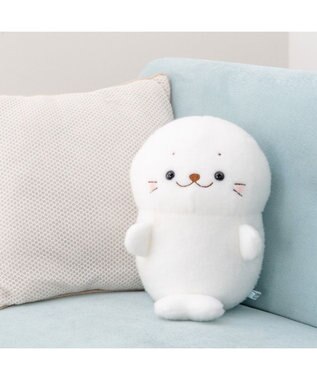 Mother garden しろたん ほわほわ お座り ぬいぐるみ 0