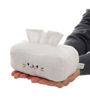 Mother garden しろたん 白いもの マスコット 《ティッシュペーパー》 単品 ティッシュペーパー