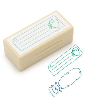  しろたん 両面 付箋 スタンプ 《罫線》 単品