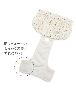 PET PARADISE ペットパラダイス バルーン サニタリーパンツ 《ドット柄》 小型犬 ホワイト