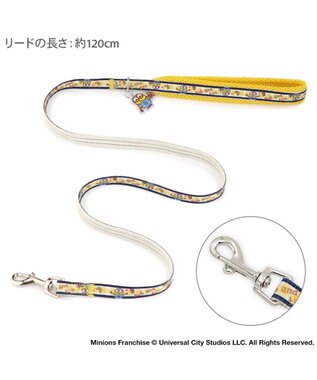 PET PARADISE ミニオン ボブ柄 リード ＳＳ～Ｓ イエロー