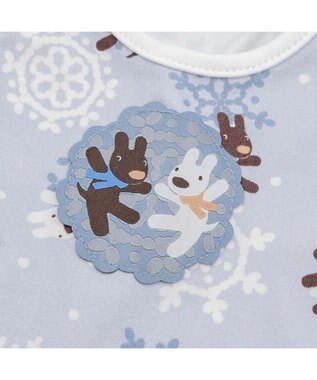 PET PARADISE リサとガスパール ペティヒート天竺 タンクトップ 《雪編み》 小型犬 ブルー