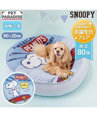 PET PARADISE 【8月初旬お届け】スヌーピー スケボークッション Ｌ