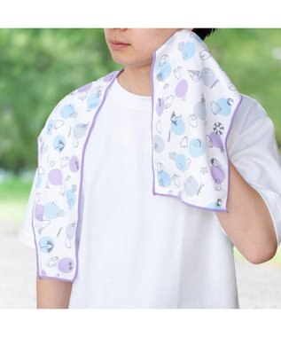 Mother garden しろたん クールタオル 《マリンサマー》 単品 マリンサマー