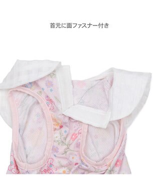 PET PARADISE ディズニー ミニーマウス エコメイド タンクトップ 《リボン襟》 小型犬 ピンク