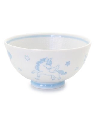  マザーガーデン ユニコーン くっつきにくい ご飯茶碗 中盛 水色