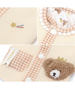 PET PARADISE ペットパラダイス くま やさしいベスト リーバーシブル 小型犬 ホワイト