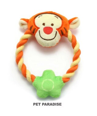 PET PARADISE ディズニー くまのプーさん ロープ トイ《プーさん/ピグレット/ティガー》