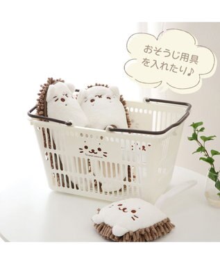 Mother garden しろたん ミニバスケット ホワイト