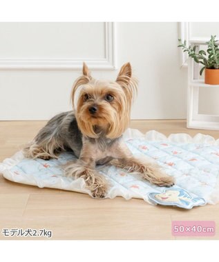 PET PARADISE ディズニー リトルマーメイド アリエル クールマット ライトブルー