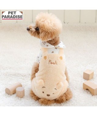  ディズニー くまのプーさん ふわふわロンパース 《蜂柄》 小型犬
